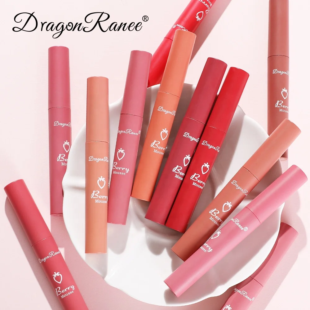 2022 New High Quality Matte Lipstick Wholesale 12 colors Nude Lipstick Long-lasting Velvet Waterproof Lip Gloss