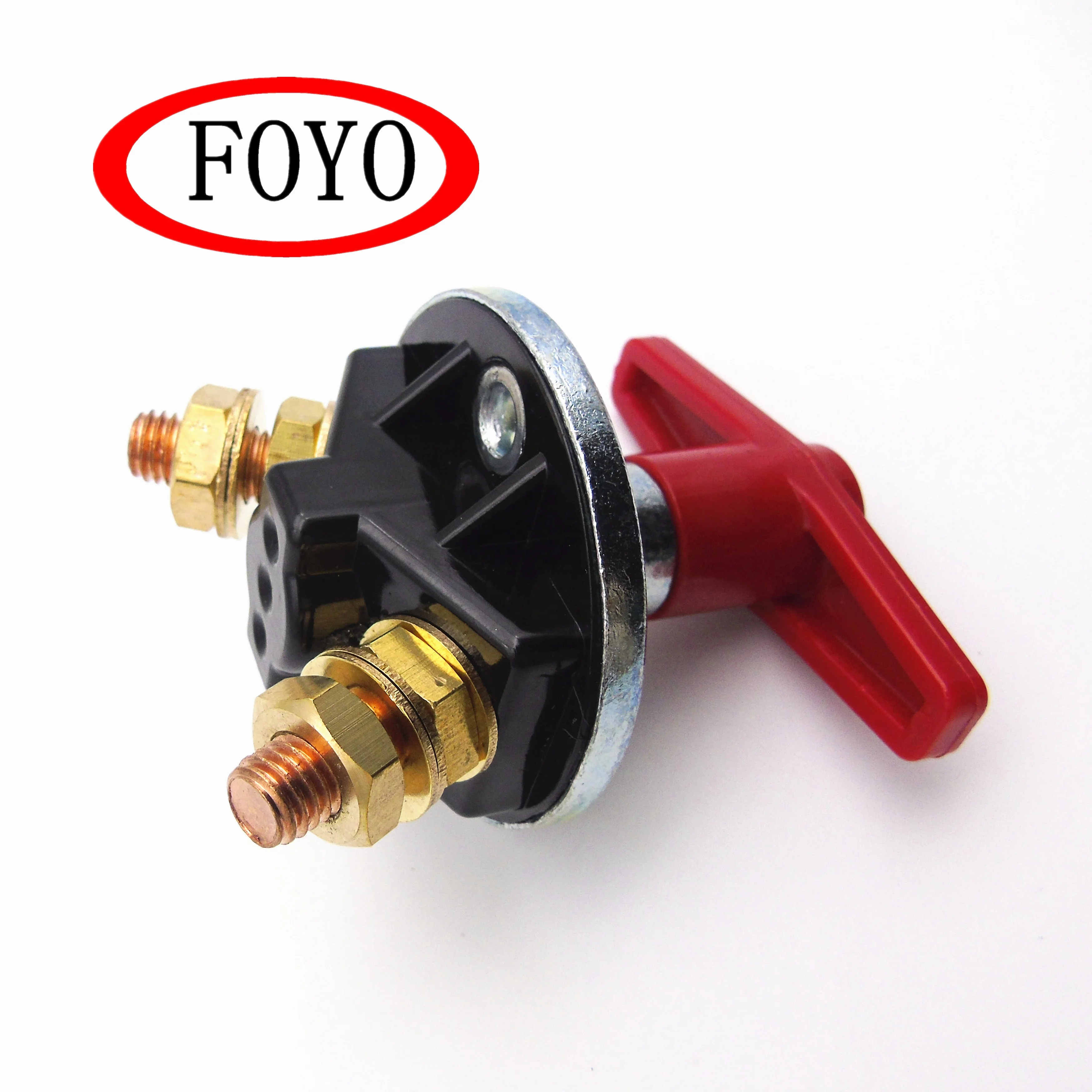 FOYO Brand keyed battery disconnect switch battery holder with Auto switch Battery Switch For Yacht Auto Truck Car ship