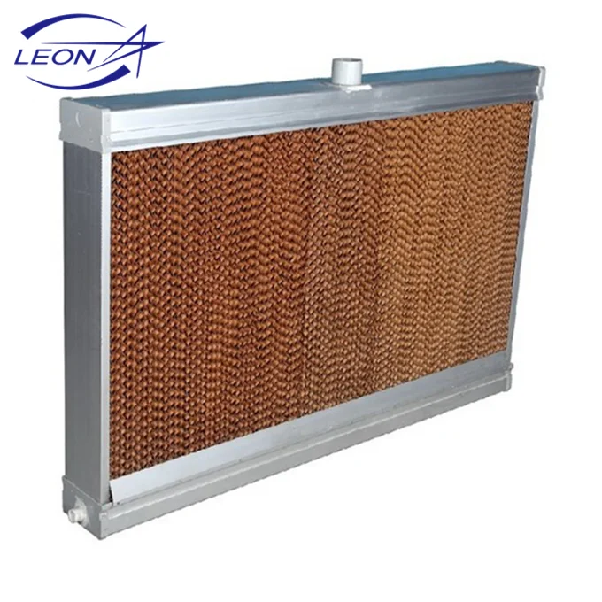 evaporative cooling pad for poultry farm