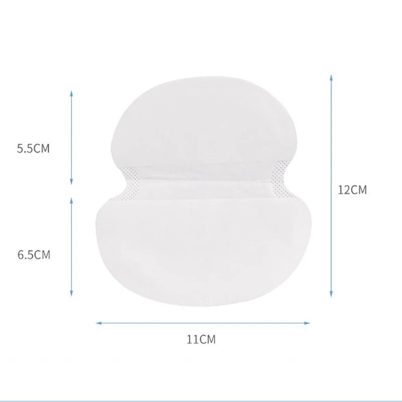 40pcs ultra-thin underarm sweat-absorbing sticker invisible anti-perspirant sticker polymer mint silver ion