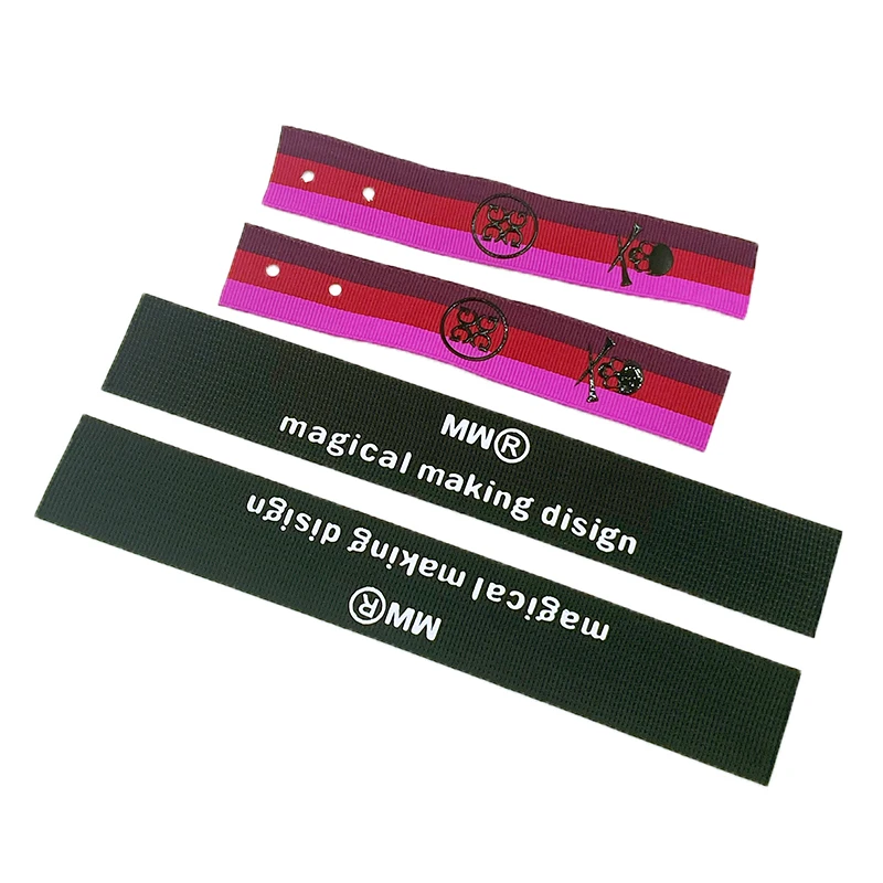 Factory Price Wholesale silicone webbing terylene printed webbing