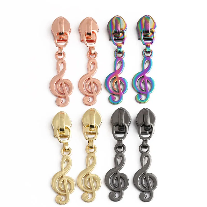 Wholesale Custom Embossed 3D Logo Zipper Pullers for Garment Metal Zipper Pull