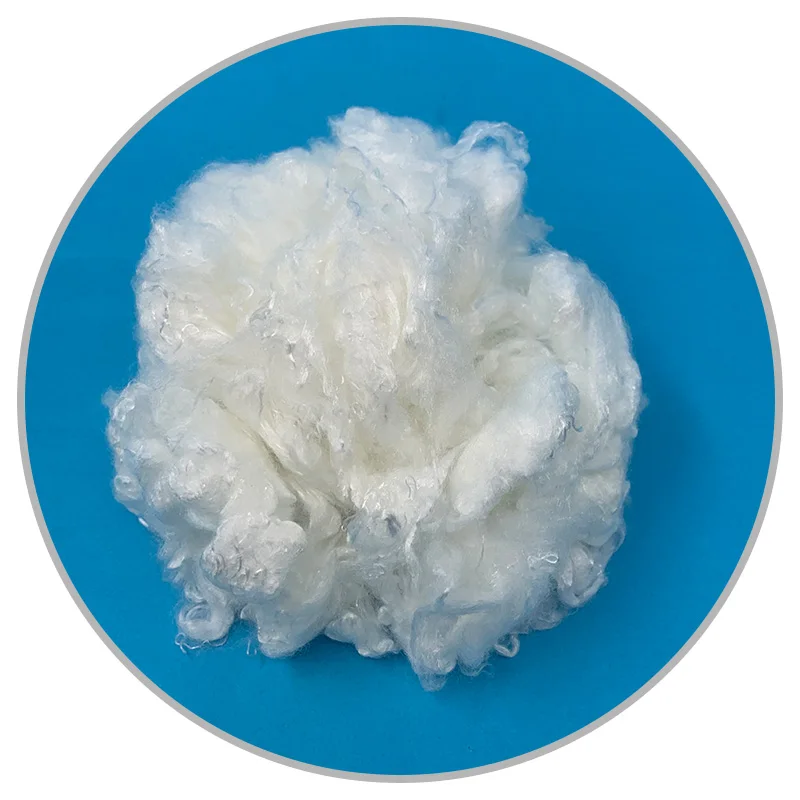 Hot sale flame retardant white colored 100% viscose fiber