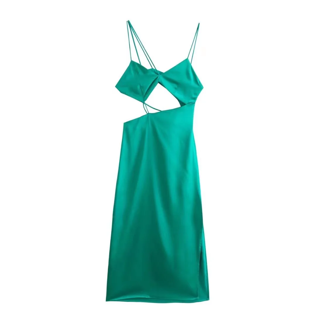 sexy hollow-out cocktail dress for party