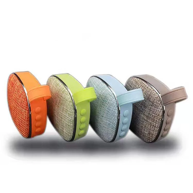 Wholesale High Quality Audio Box Speaker Fabric Portable Mini Square Cube Wireless Speaker Mini Outdoor Portable Speaker