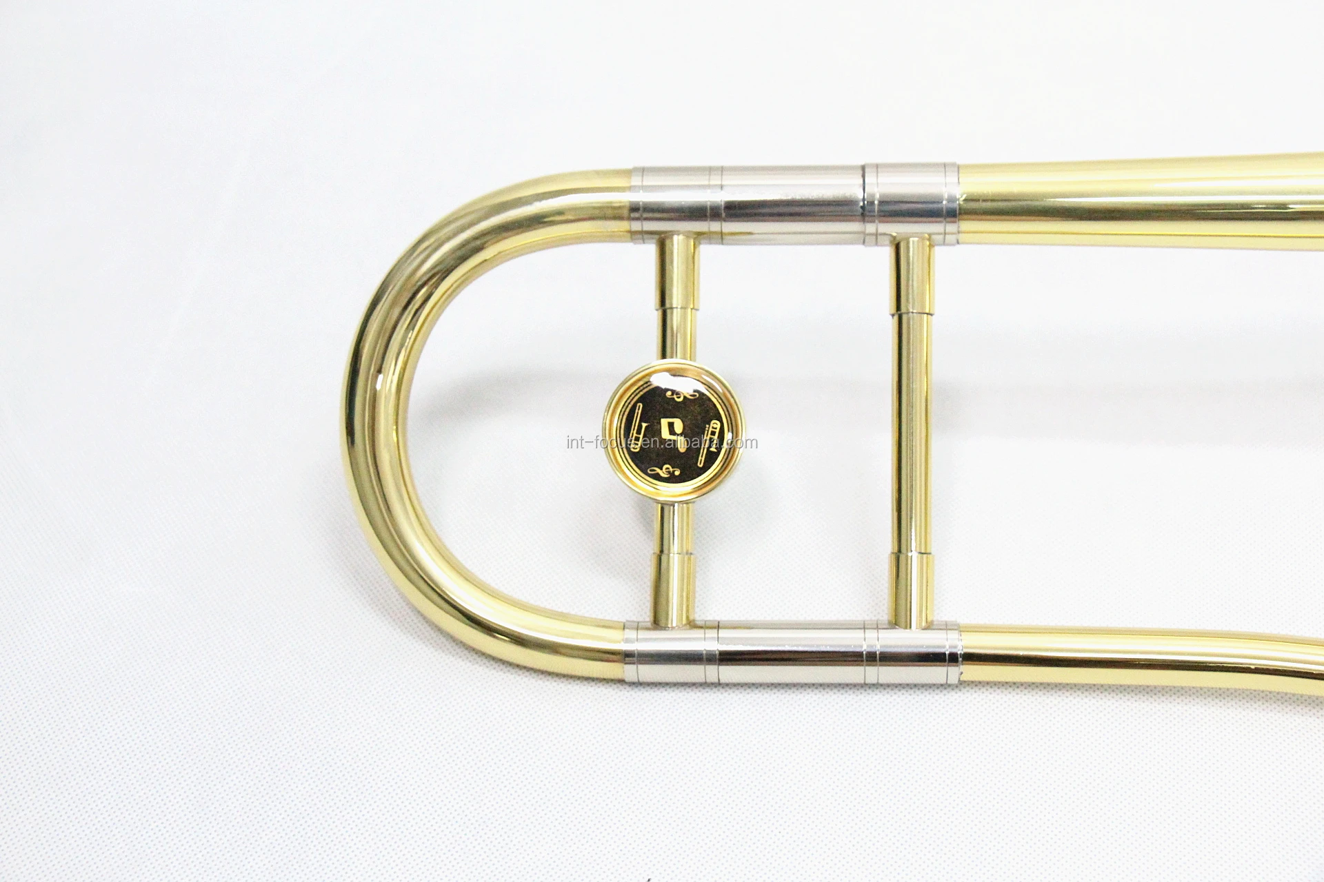 China factory wholesale bb stand tenor trombone musical instrument with bocal de trombone and estuche de trombon
