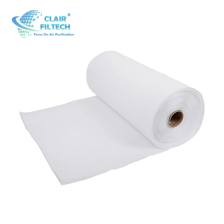 Foam Filter Bag Non-woven Paint Stop Dust Air Filter Media Filter Or Air Synthetic Pocket