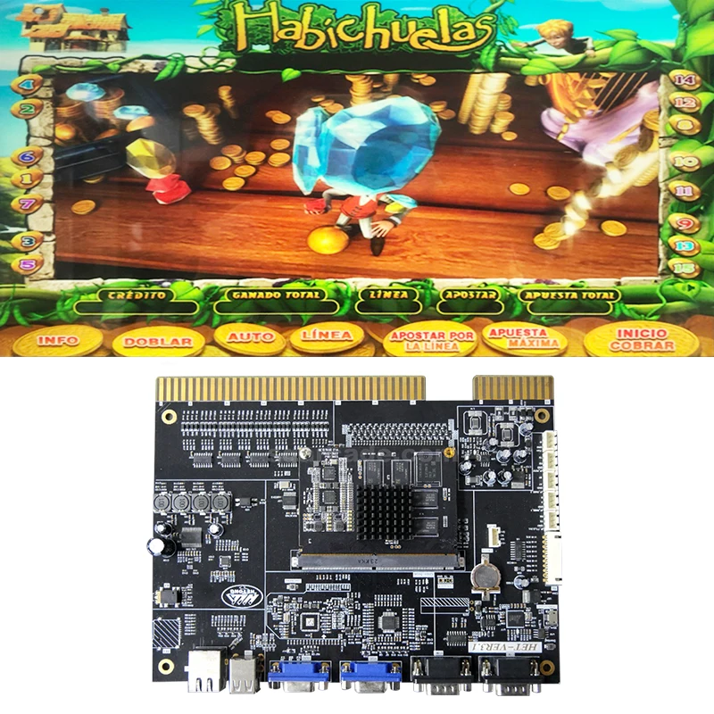 Mexico Popular Beanstalk Festi Fruta Plus 88% Habichuela PLUS Game Board for Skill Arcade Machine