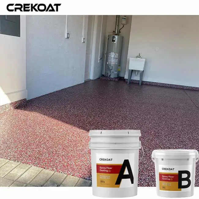 1 Liter Clear Coat Black Epoxy Floor for Residential Garage Floor