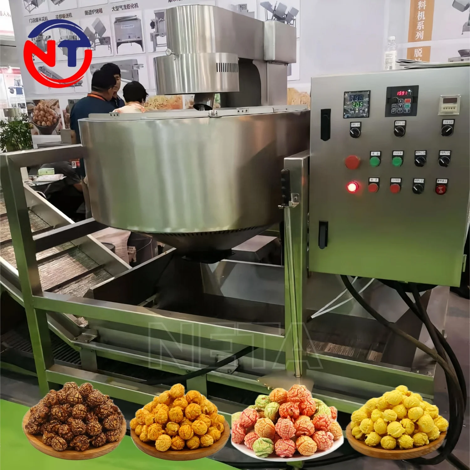 Карамельная машина для приготовления попкорна