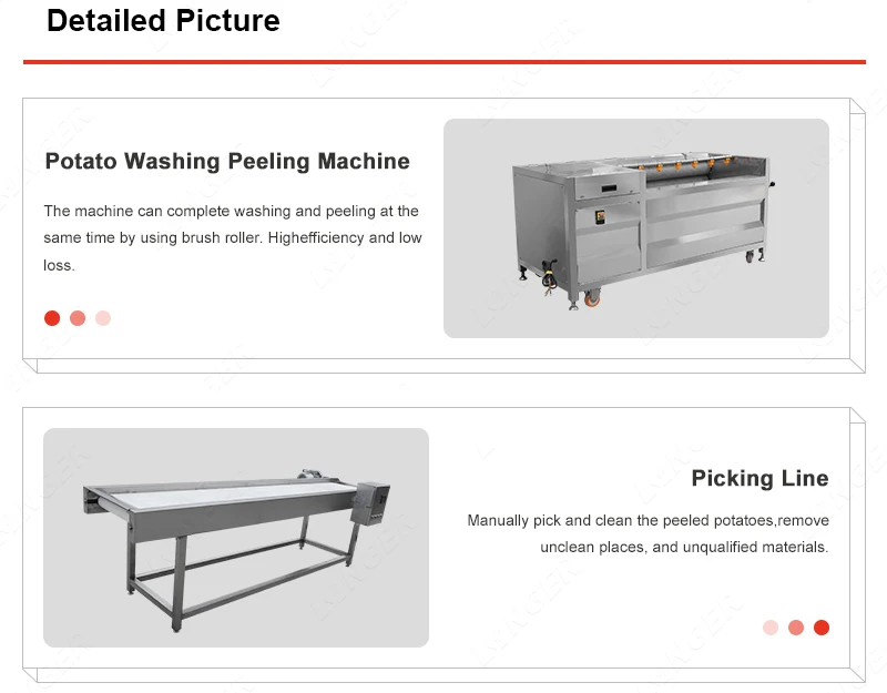 India Factory Supply Frozen Flakes French Fries Making Machine Production Sweet Potato Chips Line For Sale