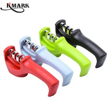 
Китай оптовая продажа Кухонные гаджеты Бытовая Руководство с 3-я ступенями для заточки ножей 