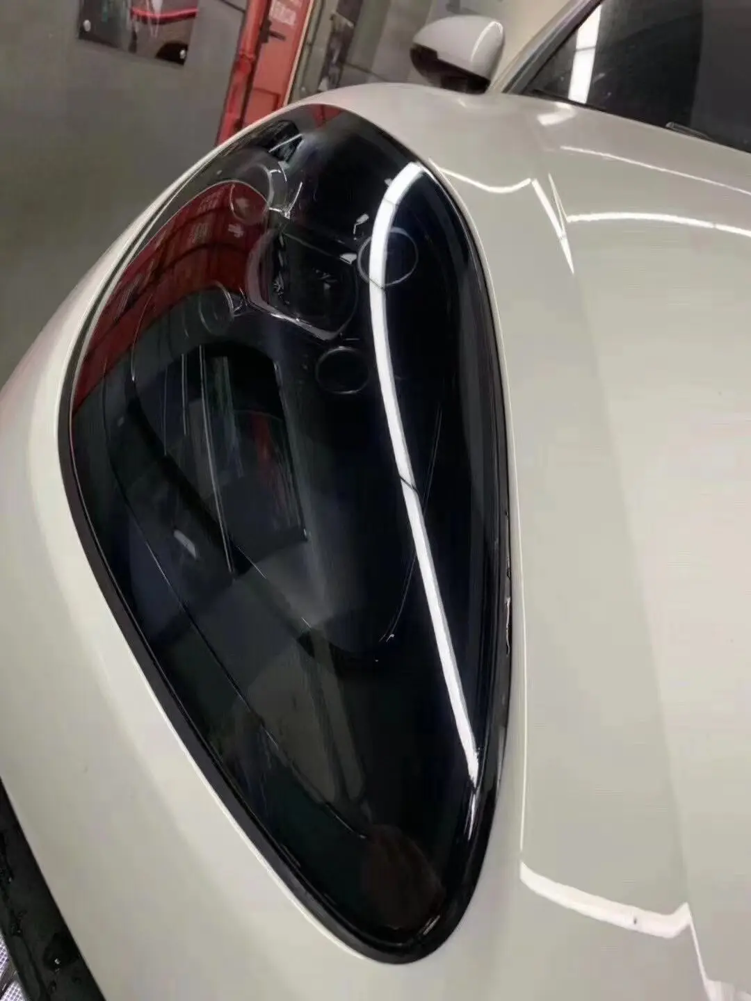 Self healing clear TPU protection car lamp cover film white to black automobile light tint film color change car headlight film