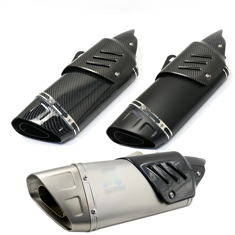 Exhaust Motorcycle Pipe For Akrapovic Echappement Escape Moto Modified Universal For YAMAHA R15 R6 R3 Duke 390