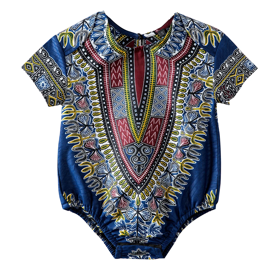 2021 High quality new design custom baby onesie, stylish african clothing unisex 100% cotton onesie