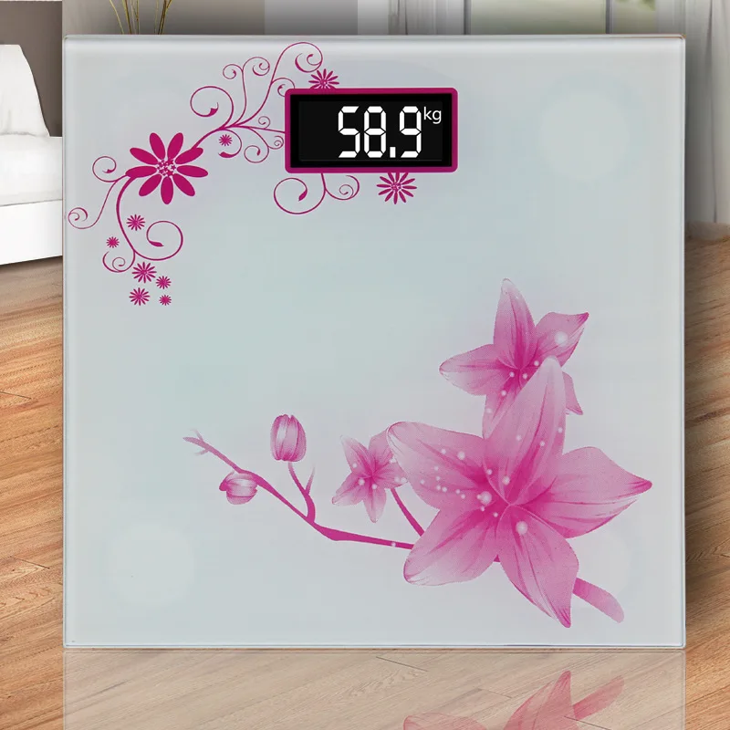 New Design Bathroom Scale Health Body Weighing Household Scale Digital Body Scale AAA  Power Battery