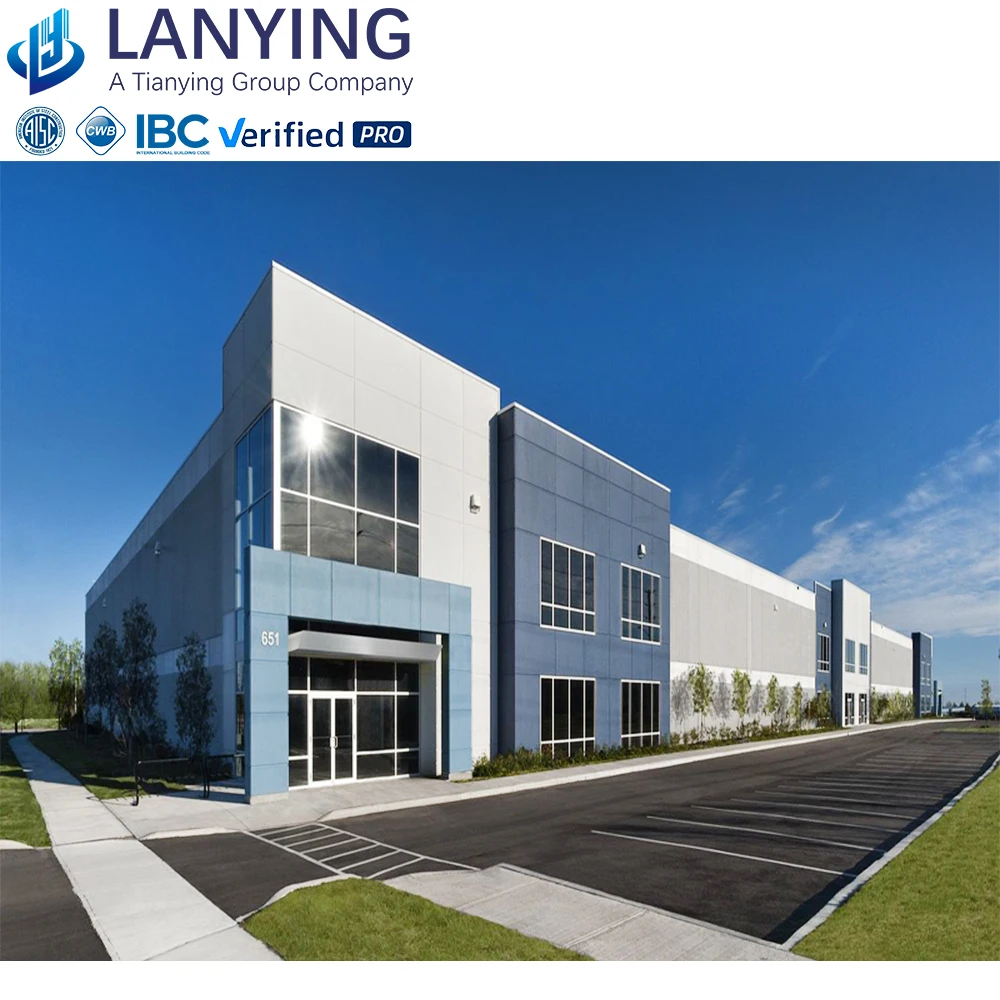 Industrial Design Prefabricated Steel Structure Multi-Warehouse Workshops & Plants Construction Building