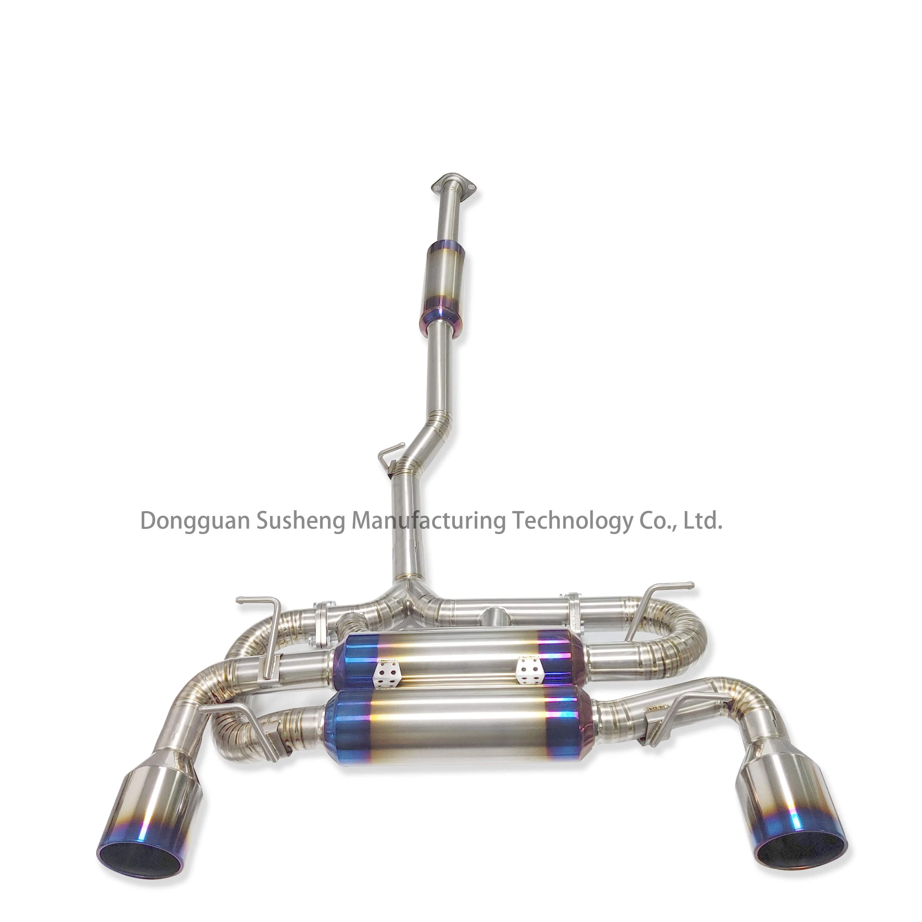 titanium Car exhaust system turbo exhaust pipe for Subaru BRZ ZD8 2022  exterior accessories