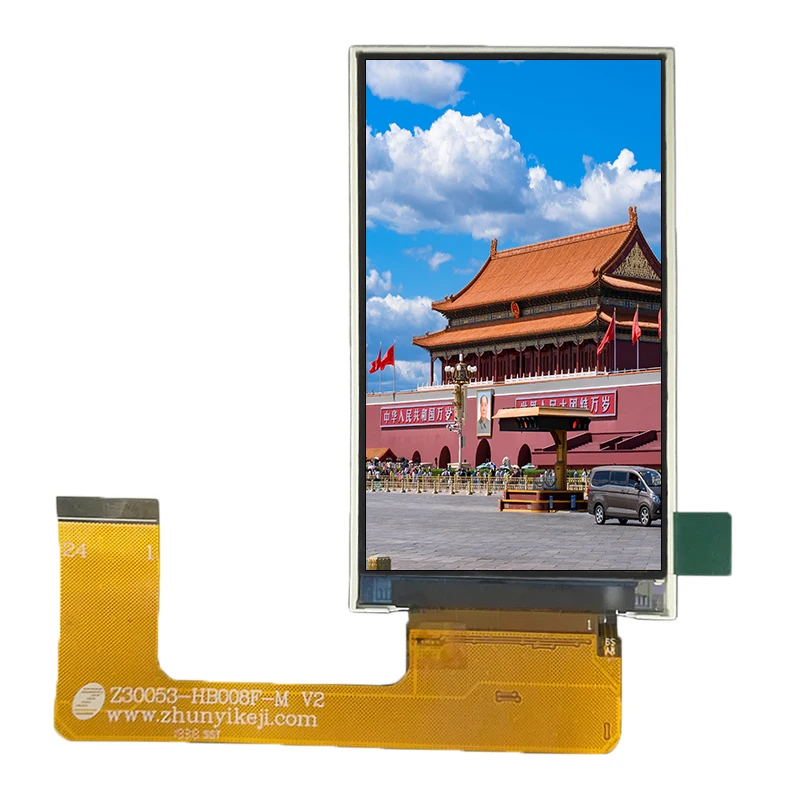  3.0in. Разрешение 480x854 порт MIPI используемый для интеллектуального дисплея дверных