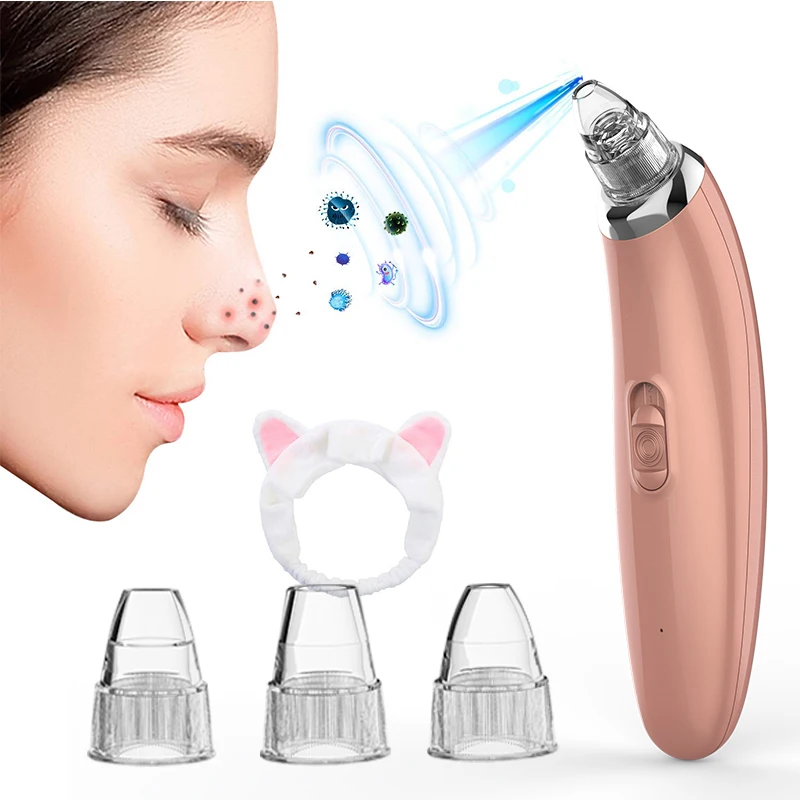 
Facial Skin Care Electric Suction Remove Blackhead Pore Cleaner Vacuum Blackhead Remover Vacuum Tool Kit Removal Machine 