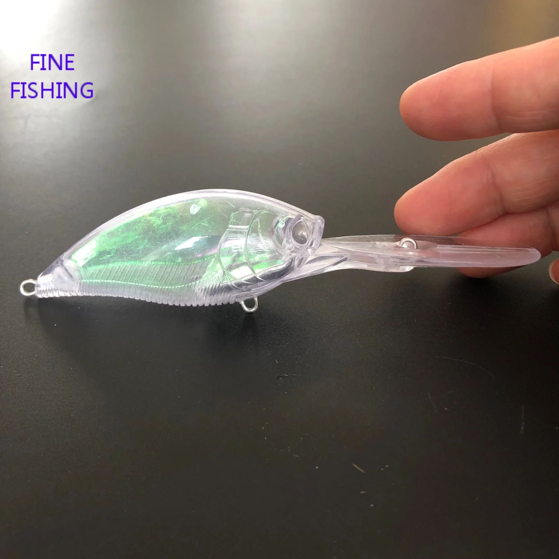 Unpainted fishing lure 120mm 19.2g blank crankbait lure body 8333#