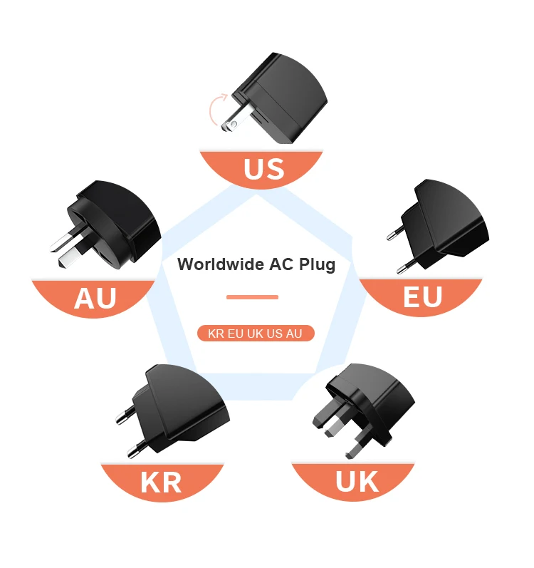 PD 20W 30W 33W 45W 65W 100w GaN USB C PPS Power Adapter Type C cargadores for Macbook Pro Mobile phone tablet laptop Charger