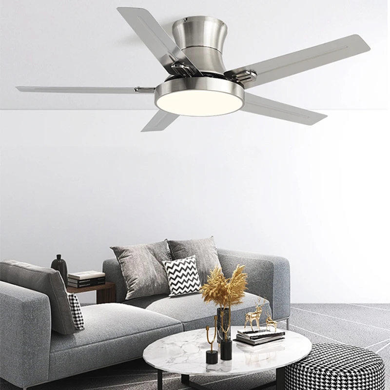 Household 5 plywood blades ventiladores de techo dc bldc remote control chandelier 56 inch led ceiling fans