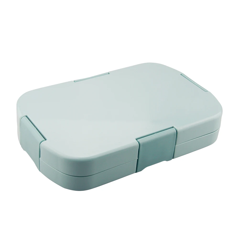 Plastic Reusable Adults And Children Bento Lunch Box Durable Meal Bpa-Free Kids Bento Box