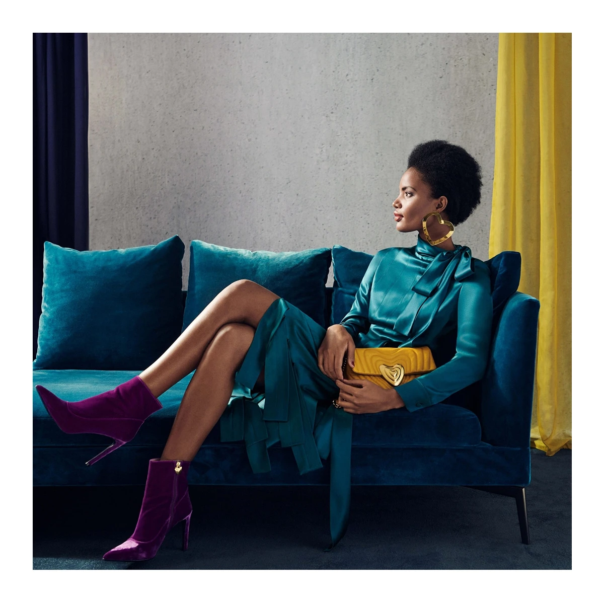 Thick Acetate duchess satin fabric for evening dress