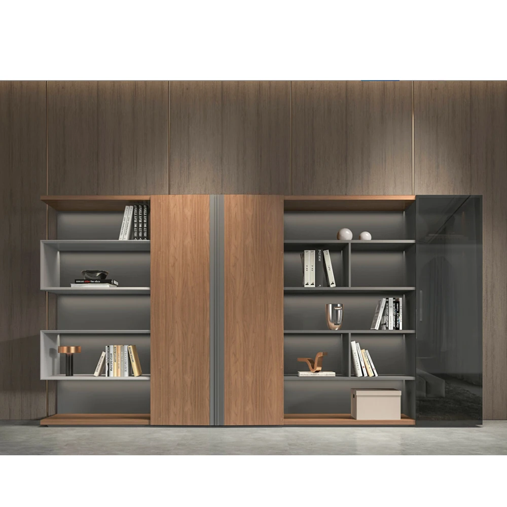 High Grade Wooden File Cabinet Office Furniture Bookcase Bookshelf File Storage Filing Cabinets  Customized office furniture