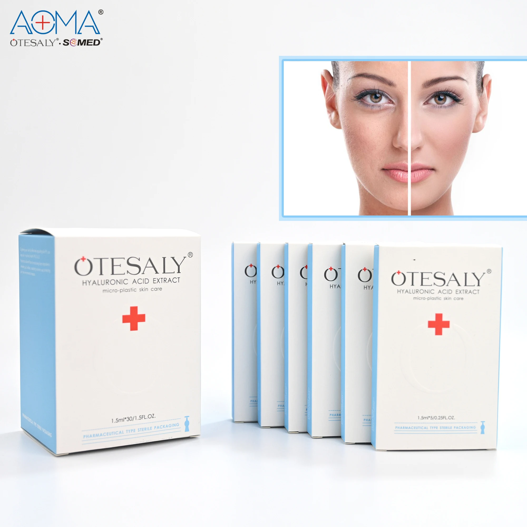 Hot Selling OTESALY HA Single Use Extract Facial Serum Collagen Face Serum