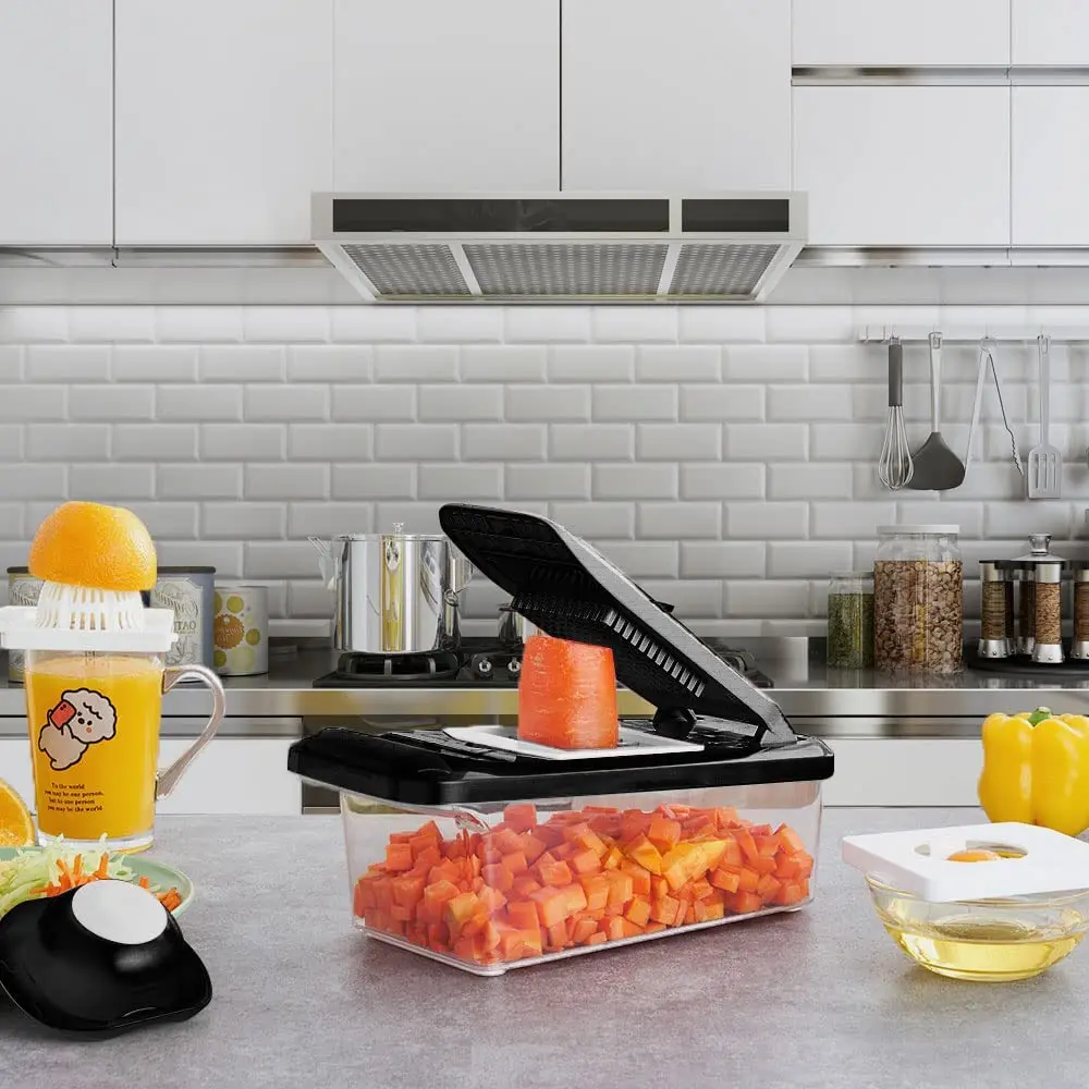 Portable Chopper Multifunctional Food Dicer Mandoline Vegetable Fruit Slicer Shredder Kitchen Food Cutter Tool