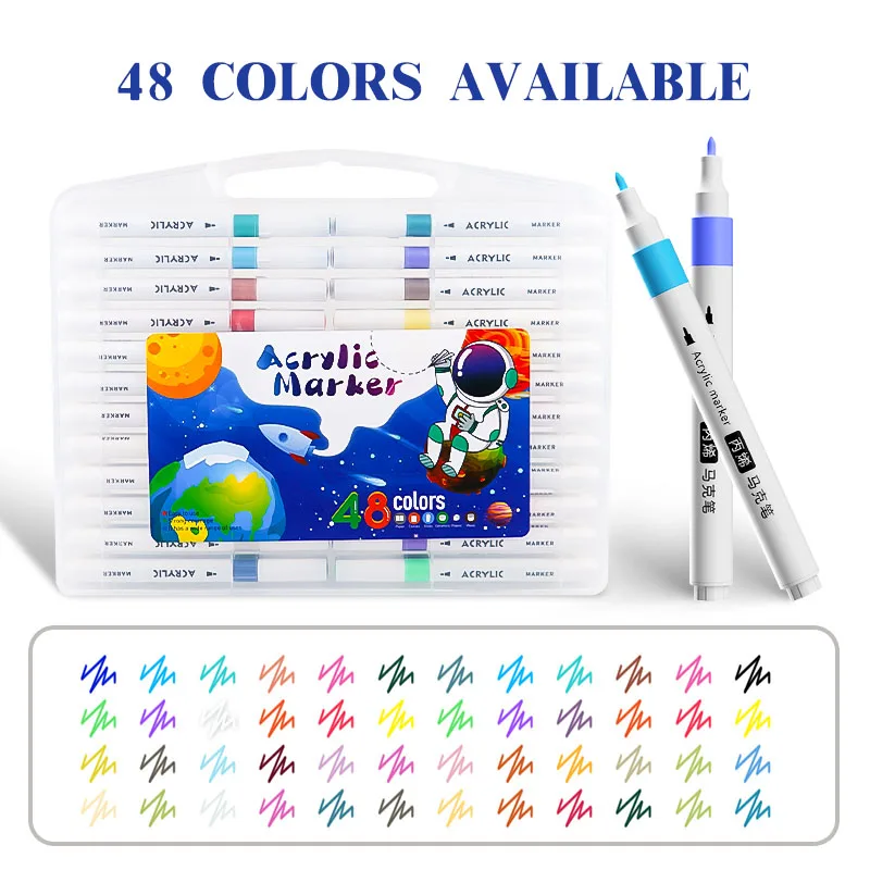 China marker acrylic markers custom branded quick dry Custom logo long lasting 5mm acrylic permanent marker paint pens