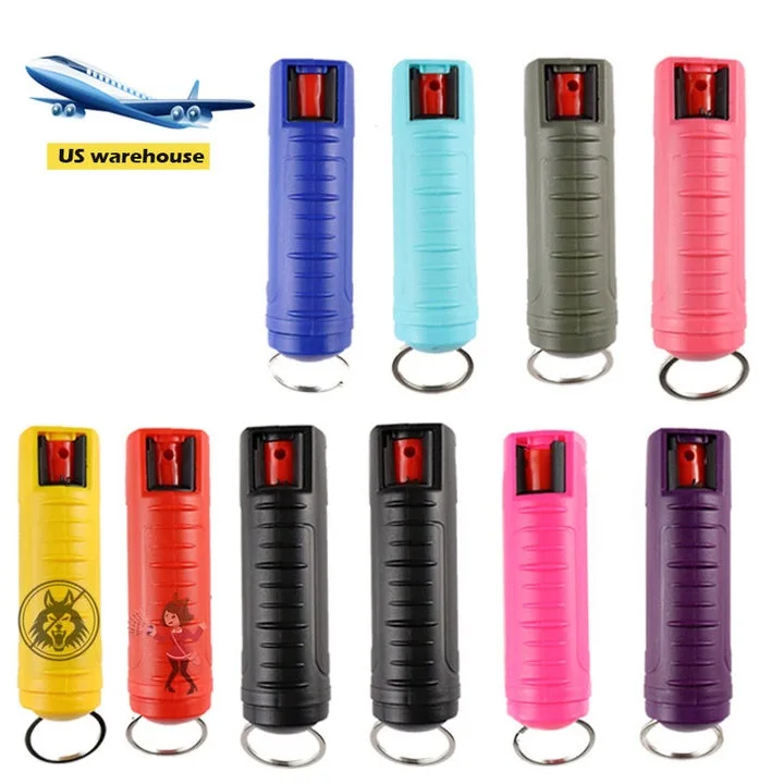 Wholesale 10pcs Outdoor Self Defense Keychain Accessories Self Defense Keychain Set Women Products