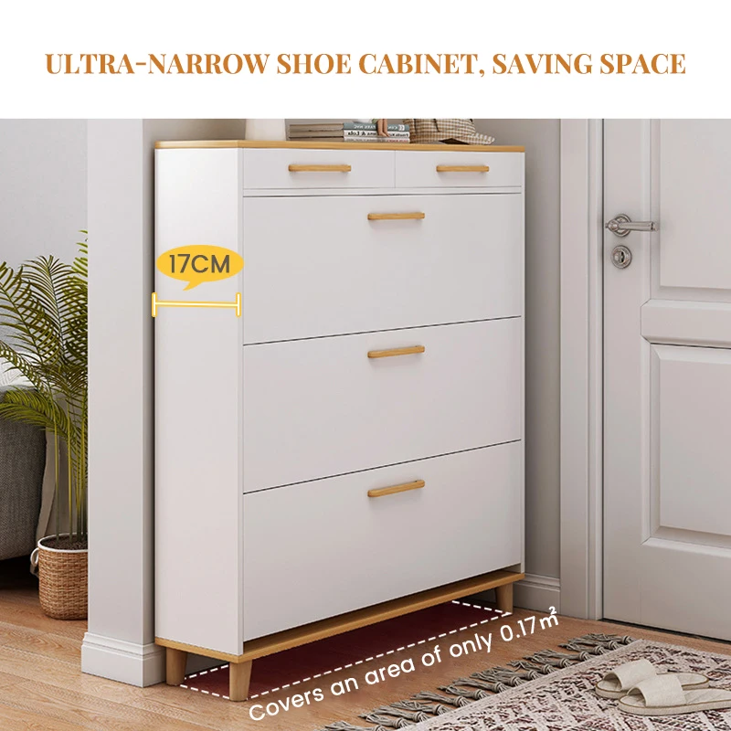 Living room furniture shoe rack cabinet wooden shoe storage cabinet shoe rack
