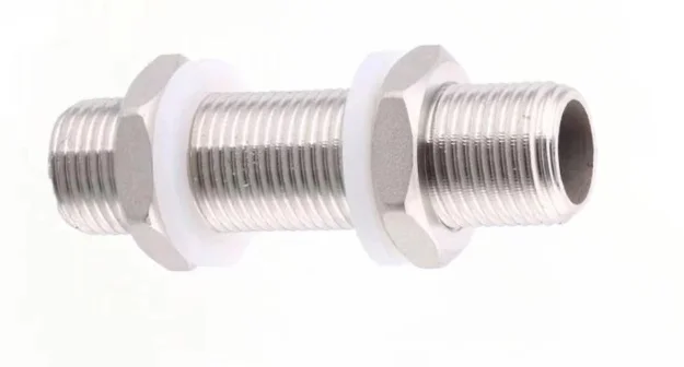 Low price Fitting supplier BSP 60deg cone seal male bulkhead with lock nut hose adapter