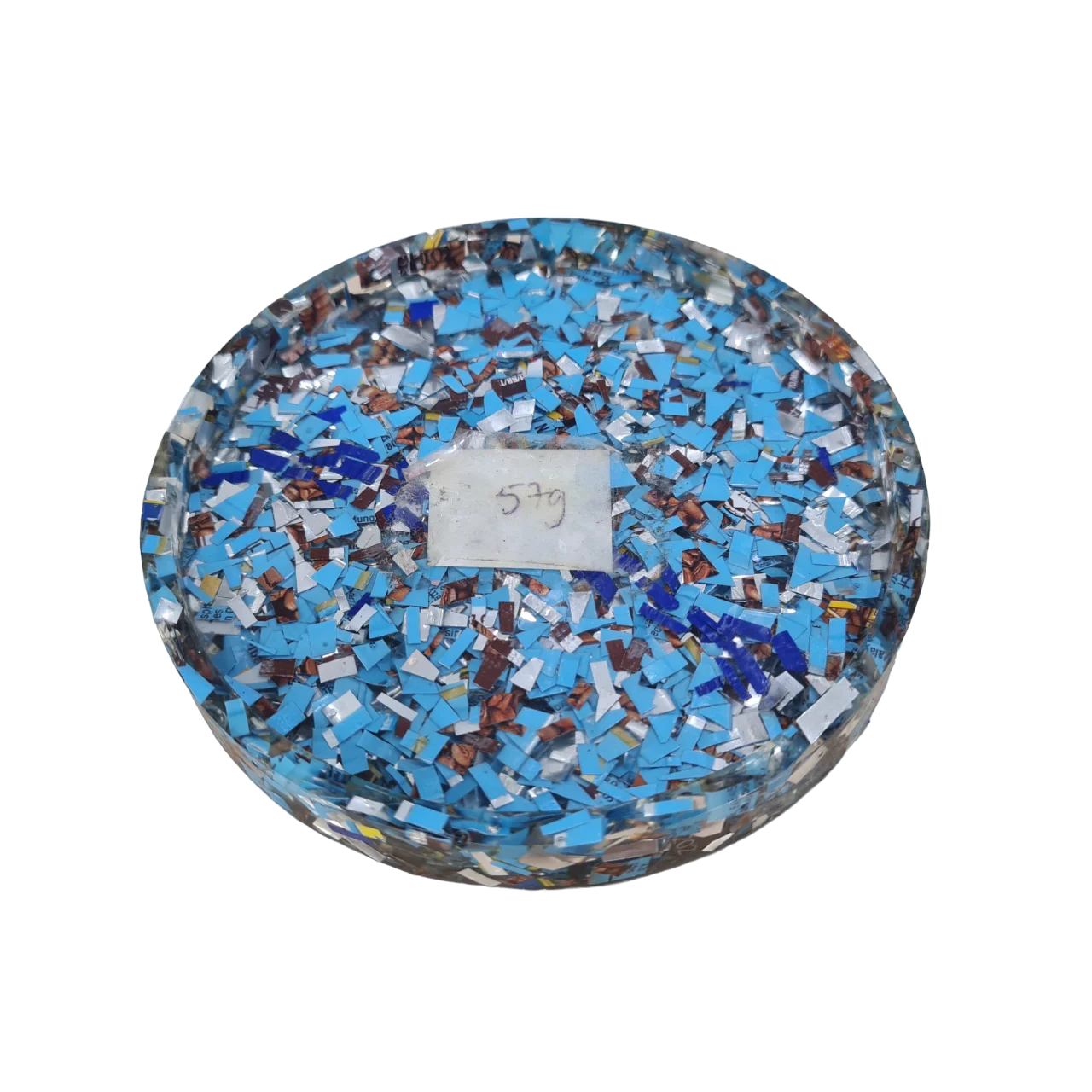 Resin Coaster Set Artistic Handcrafted for Sustainable Home Decor Chic Tabletop Accessory EcoFriendly Mosaic