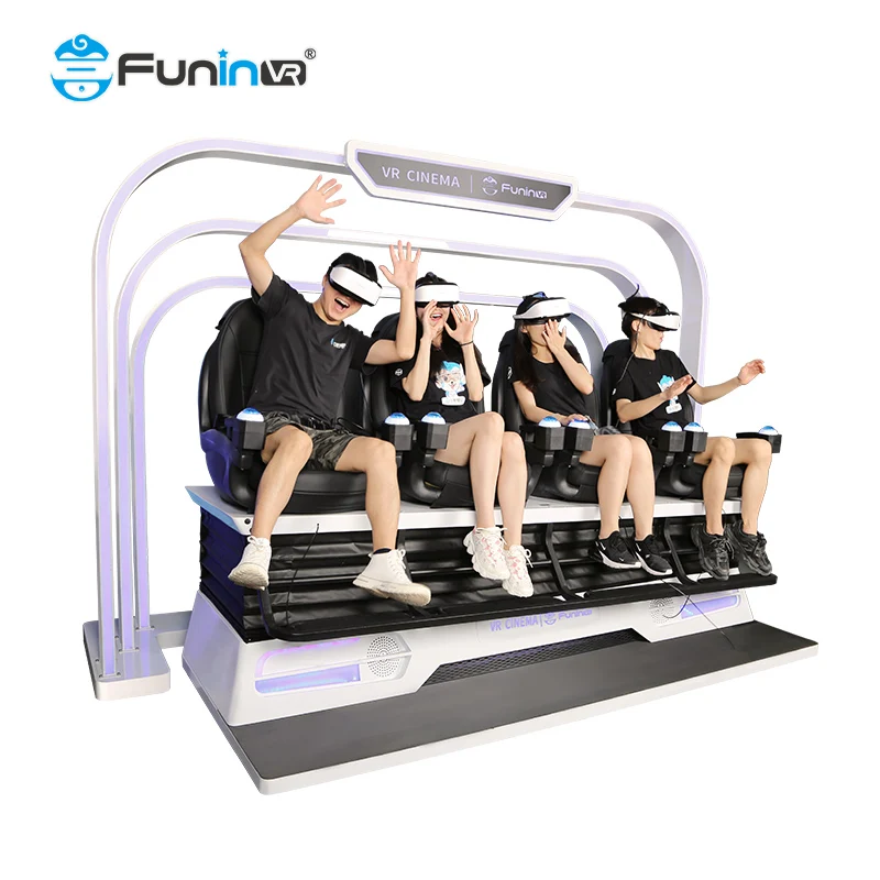 4d Motion Vr заводское кинокресло оборудование для кинотеатра продажа коммерческая Виртуальная реальность игры 4 места кинотеатр Ride