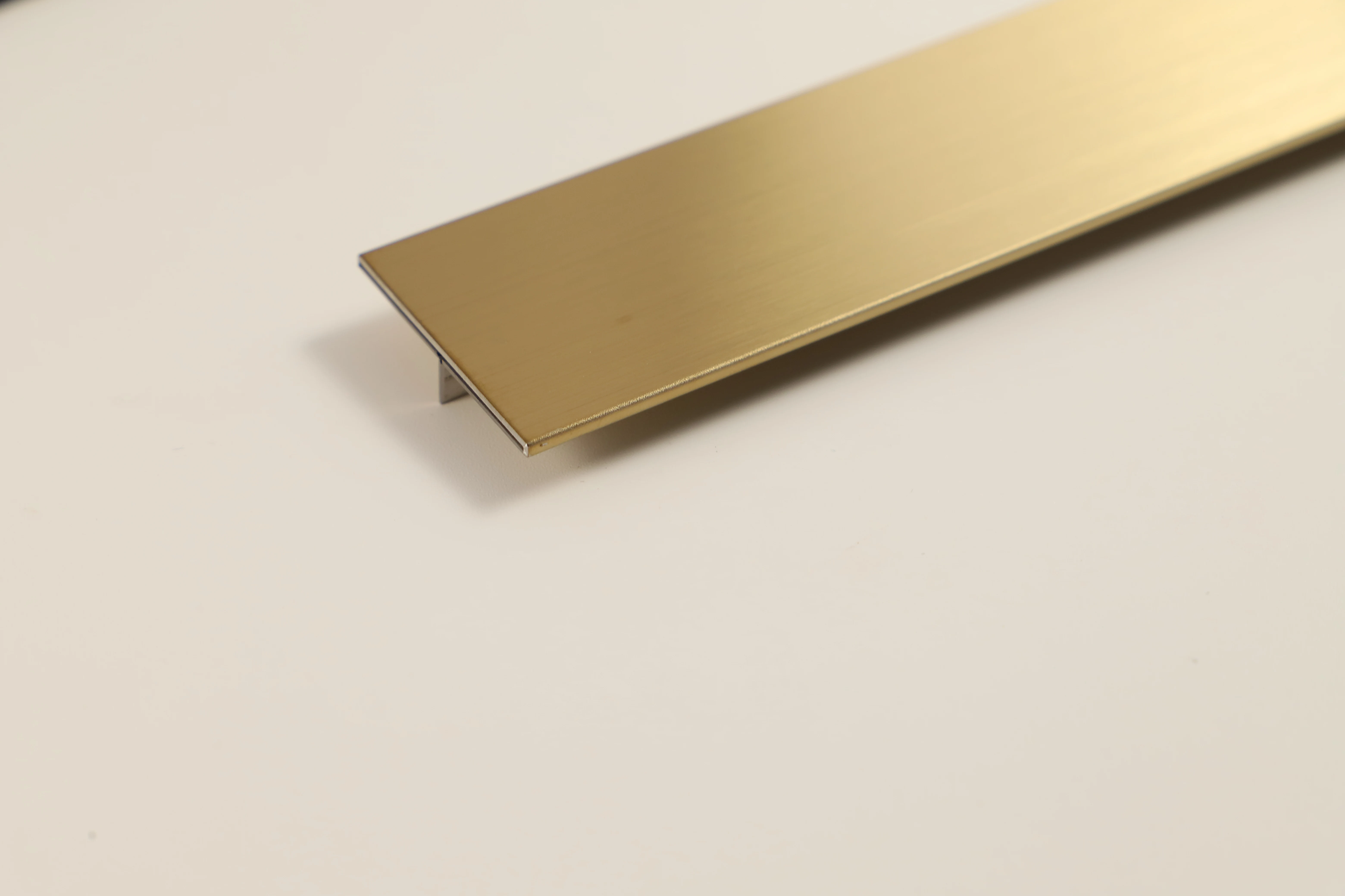 Stainless Steel Decorative Wall Edge Tile Trim Floor Metal Inlay Steel T Shape Profile