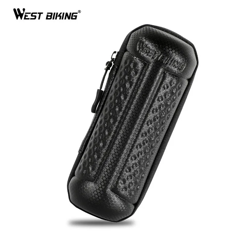 WEST BIKING Rainproof NEW Double Zipper Bicycle tool Box Shockproof Reflective Cycling Frame Bike Accessories Tool Box