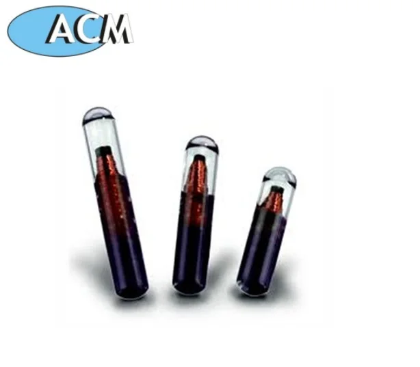 Животная стеклянная tk4100 капсулы трубка cat dog tag 125 кГц RFID стеклянный колпачок