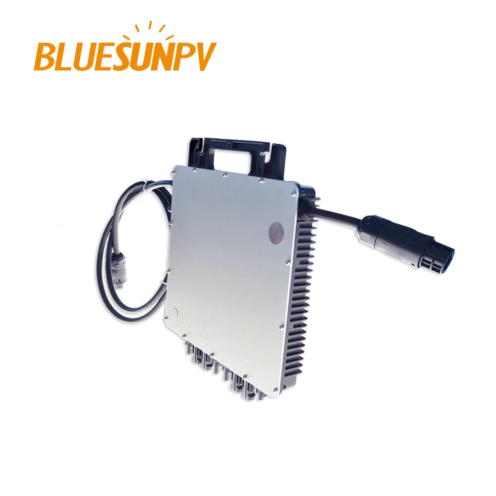 1.2kw Mirco Inverter Full Certified Solar Inverter Bluesun Hot Sale 1kw 1200Watt Grid Tied Mirco Inverter for home use