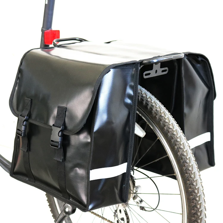 Waterproof Bike Side Bag Pannier Bicycle Seat Tailer Bag