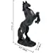 Horse polyresin statue Animal Decoration office Home decorations farm animal statue decor Sculpture Horse products -black