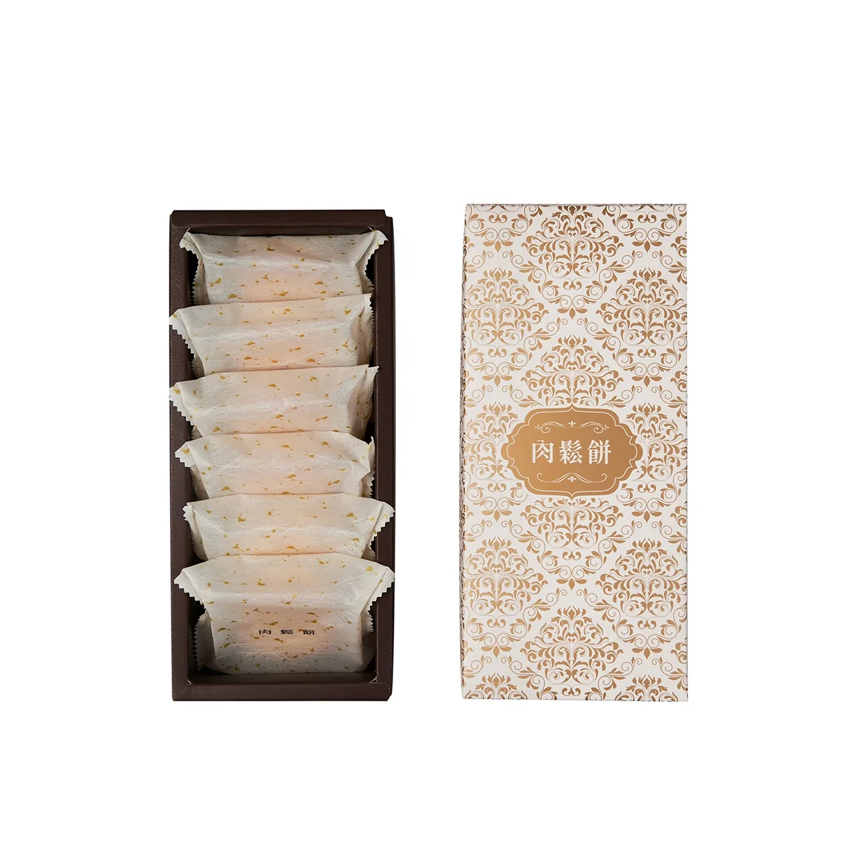 Hot Selling Soy Meat Floss Filling Pastry Packaging Pastries Food Cake Desserts For Sale