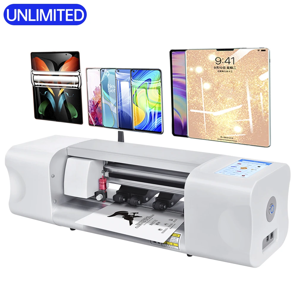 Universal Cellphone Invisible Screen Protector Portable Hydrogel Film Cutting Making Machine