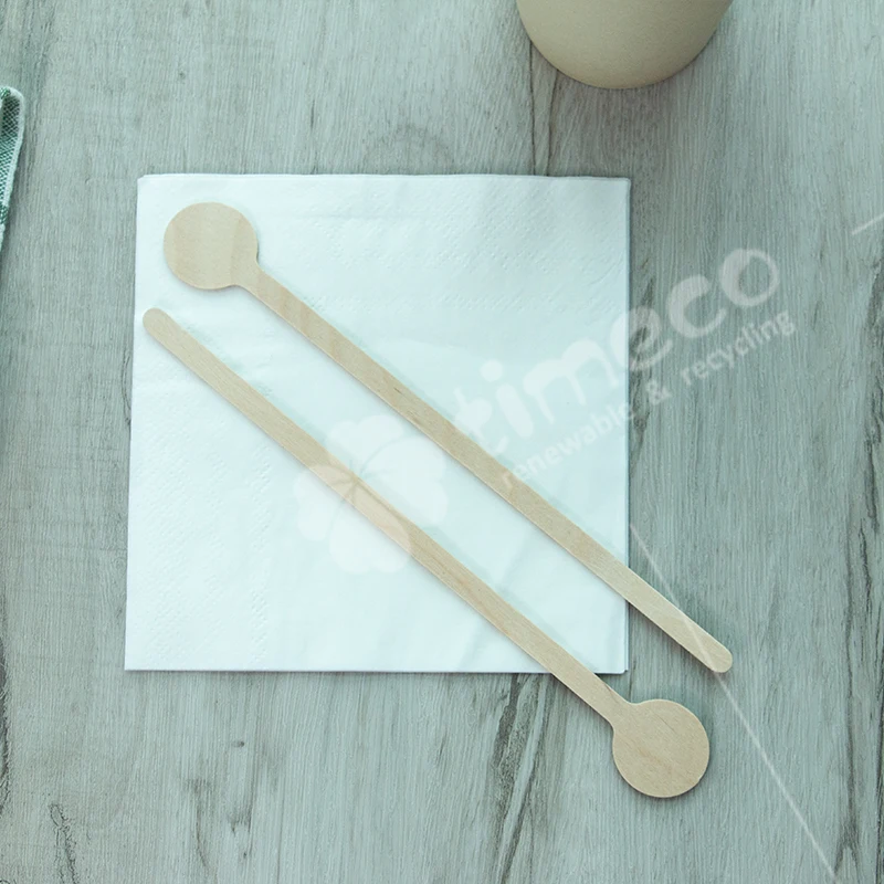 disposable wooden coffee stirrer can be customized Coffee Stirrer wooden bamboo coffee stirrer