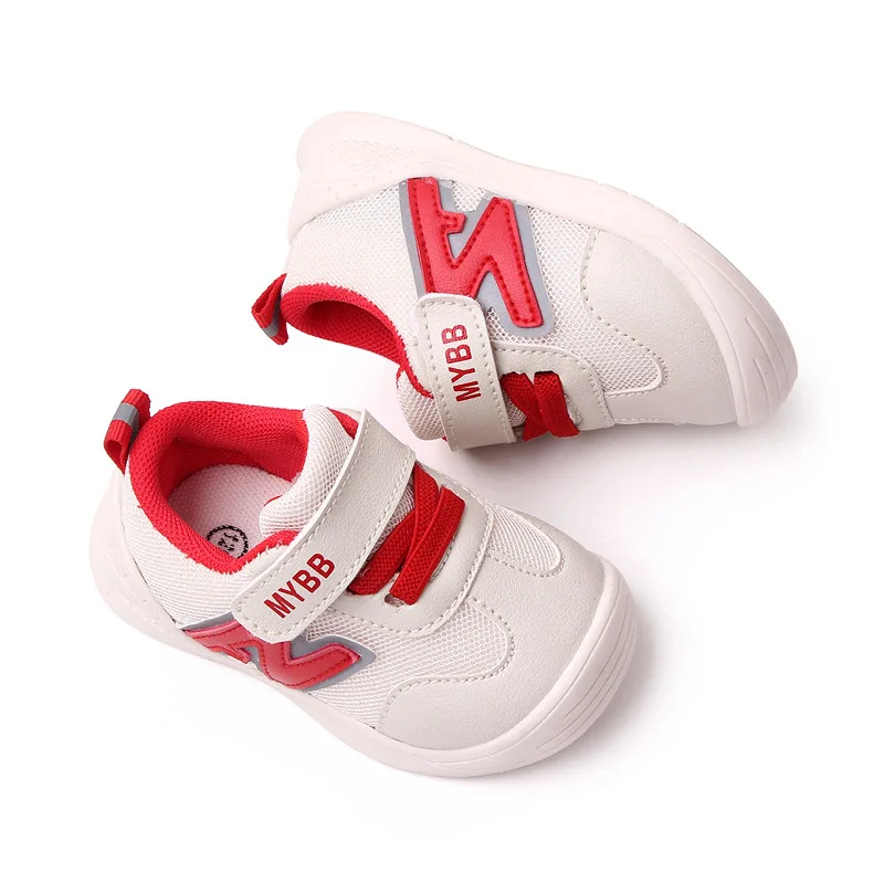 Spring Baby Basic Sneakers Breathable Shoes For Kids Simple Style Shoes For Baby Boy Sneakers