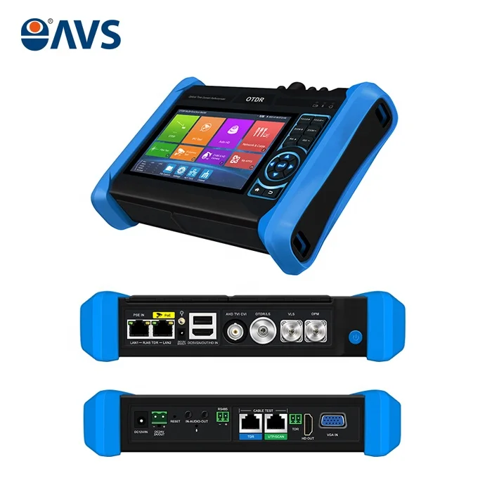 MT-6800 New Multifunction OTDR and CCTV Tester Pro 5.4 Inch IPS Touch Screen Portable CCTV Camera Tester Monitor