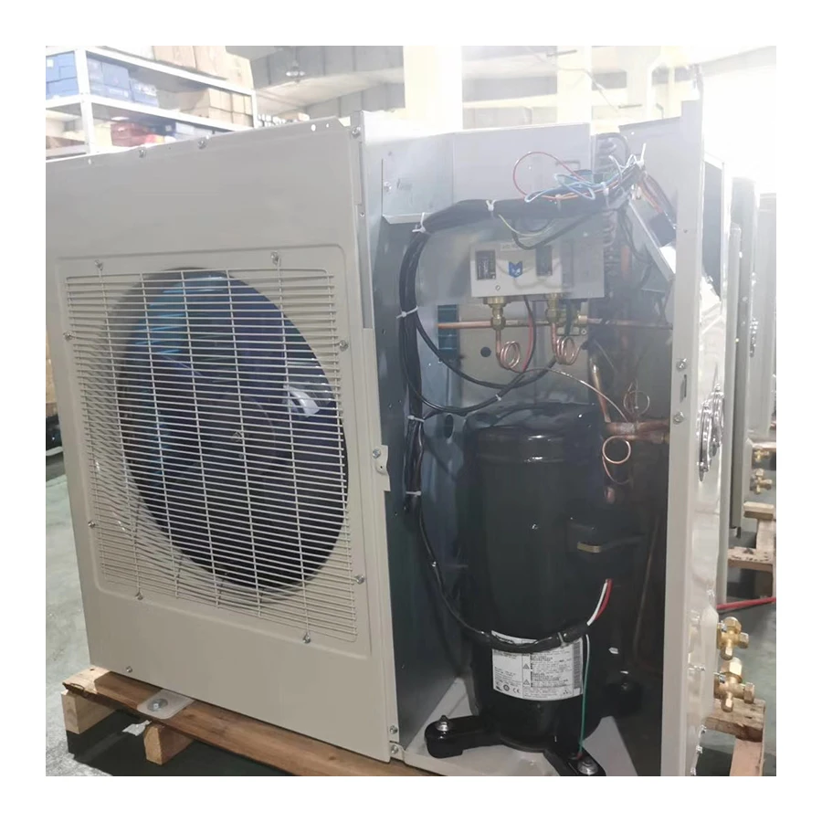 15HP R404 condensing unit cooler fan 4HE-18Y compressor durian blast freezer